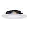 Afx Connor 4'' LED Flush Mount, White CNRF04LAJD1WH - alternate 1